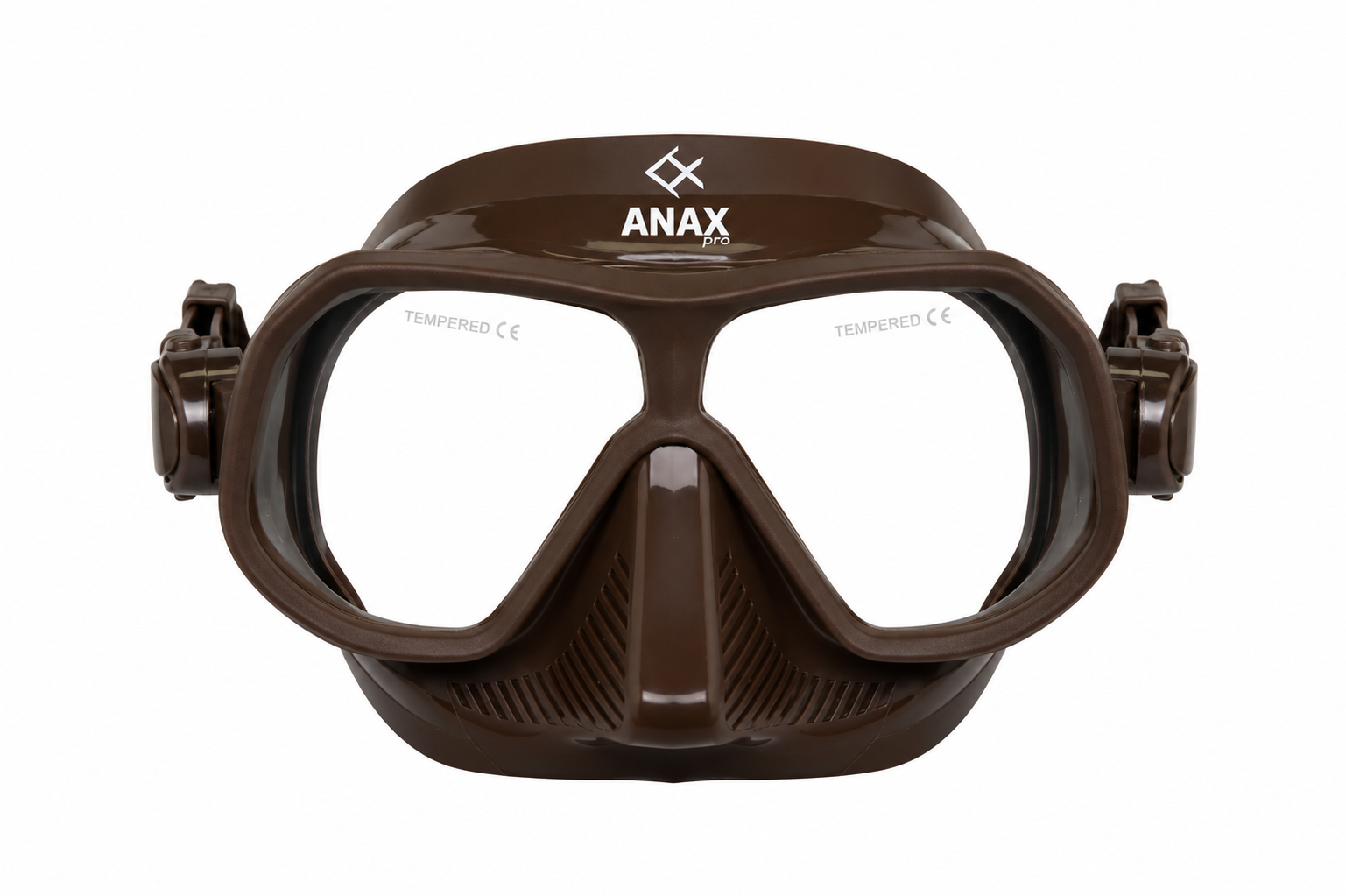 ANAX PRO Mayk Kahverengi Dalış Maskesi