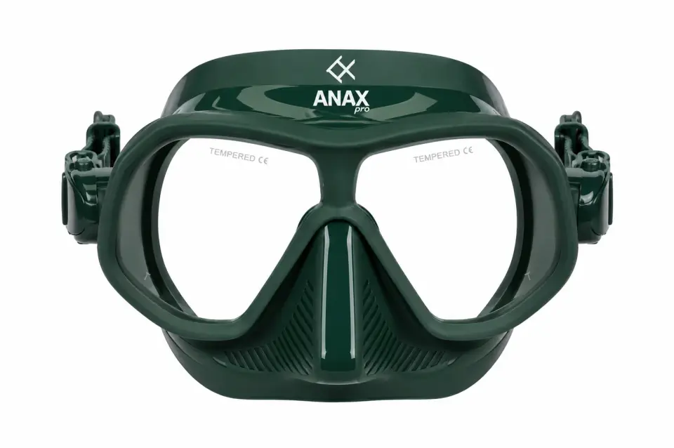 ANAX PRO Mayk Yeşil Dalış Maskesi