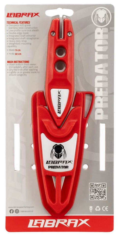 LABRAX Predator Dalış Bıçağı